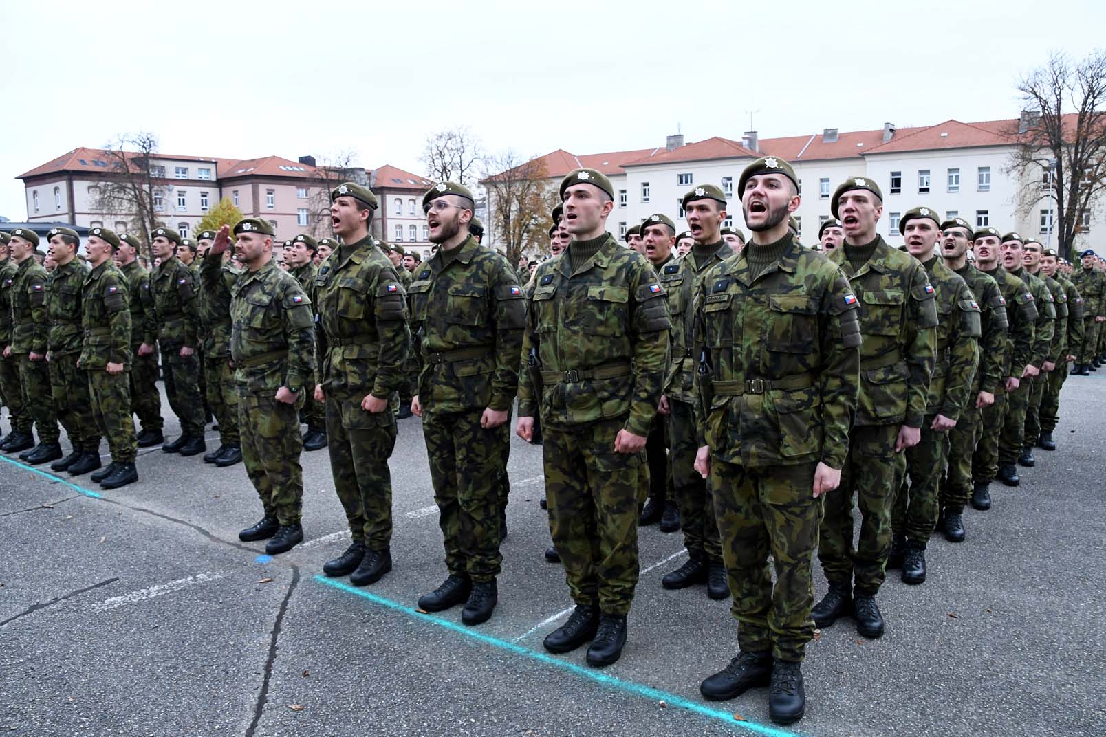 Přečtete si více ze článku Na Univerzitě obrany přísahaly věrnost České republice téměř čtyři stovky nových vojenských studentů