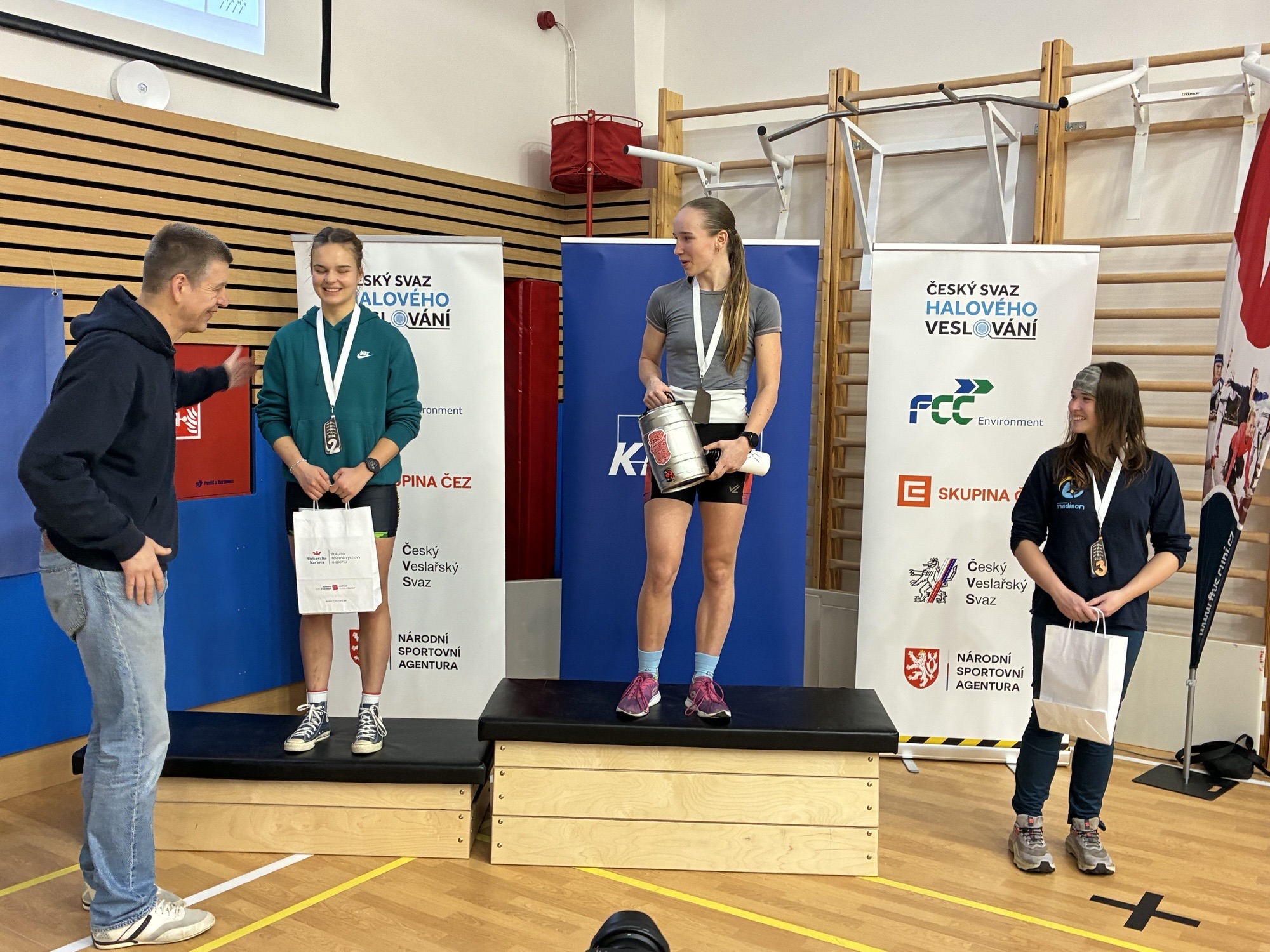 Právě si prohlížíte Desátnice Gajárková doveslovala pro akademické stříbro